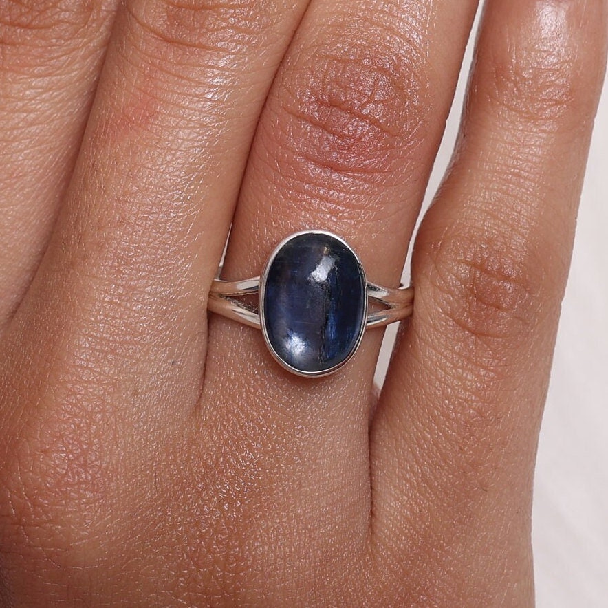 Kyanite Sterling Silver Ring