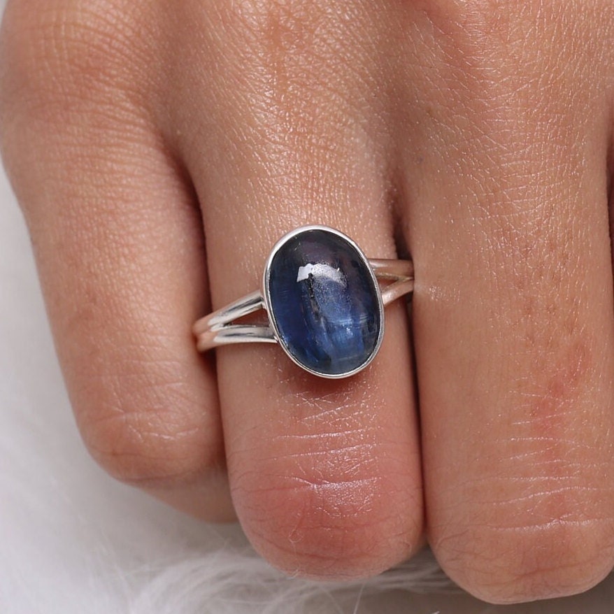 Kyanite Sterling Silver Ring