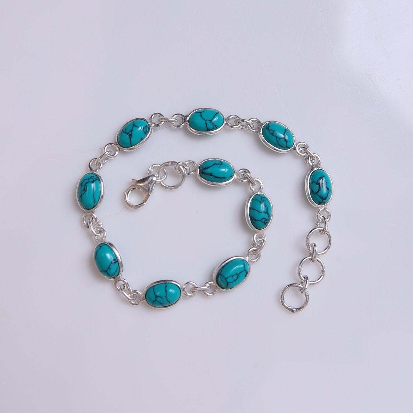 Turquoise Sterling Silver Bracelet