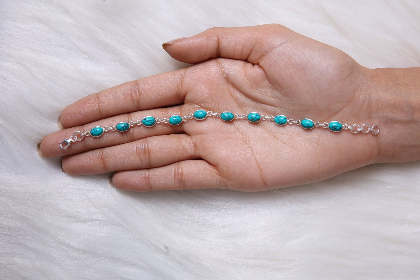 Turquoise Sterling Silver Bracelet