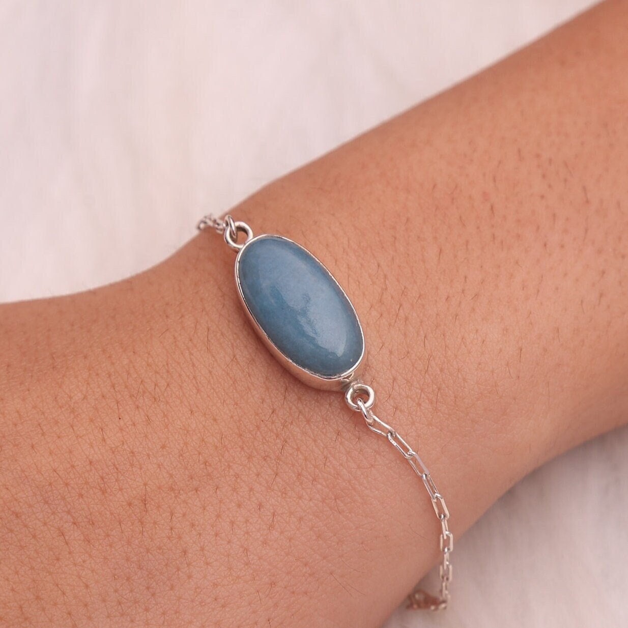 Troilite Quartz Sterling Silver Bracelet