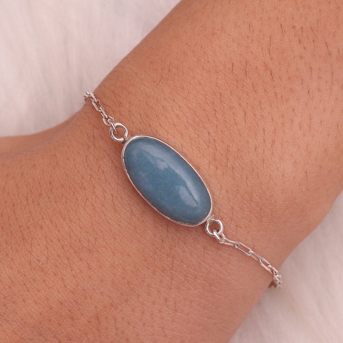 Troilite Quartz Sterling Silver Bracelet