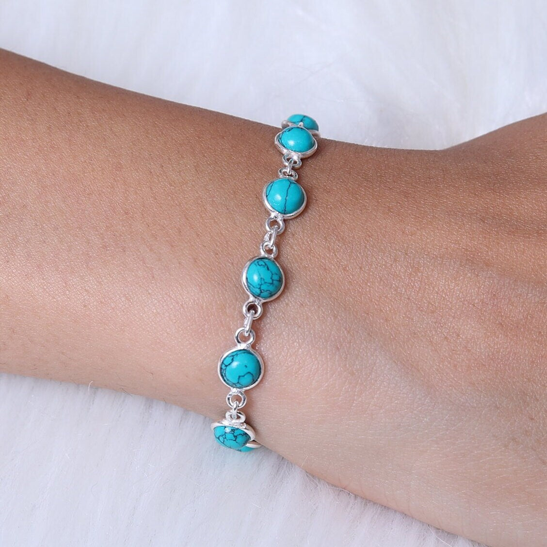 Turquoise Sterling Silver Bracelet