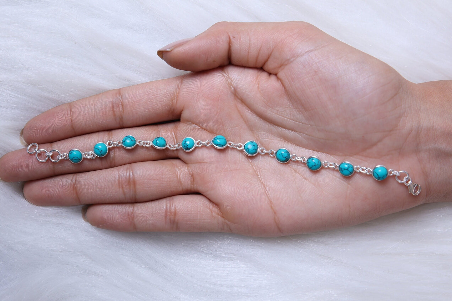 Turquoise Sterling Silver Bracelet