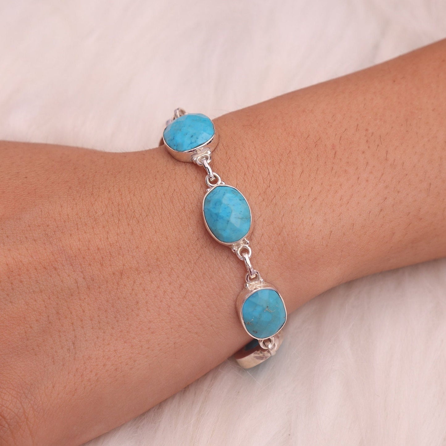 Turquoise Sterling Silver Bracelet