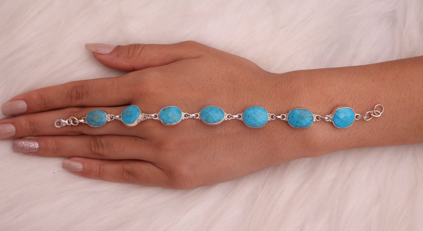 Turquoise Sterling Silver Bracelet