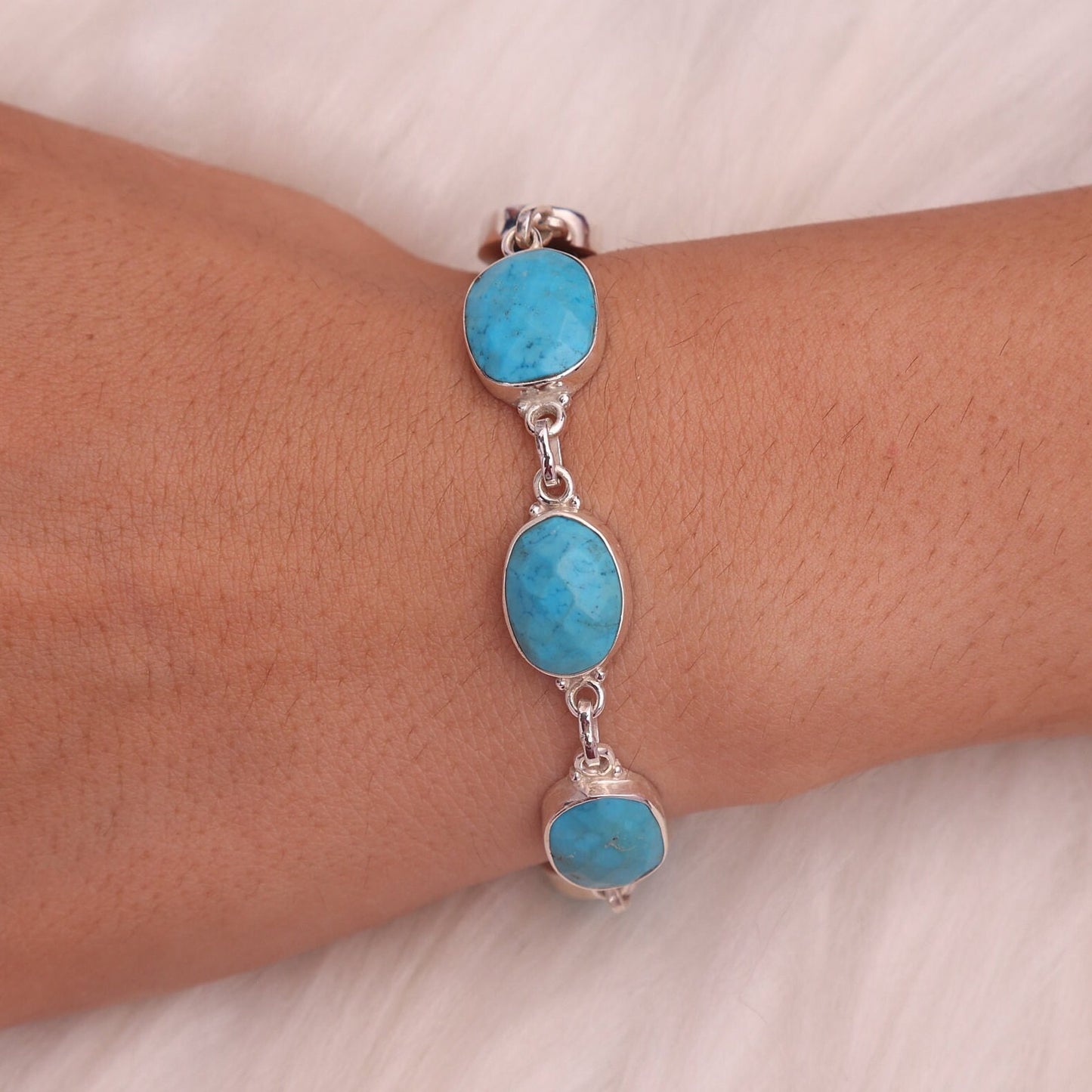 Turquoise Sterling Silver Bracelet