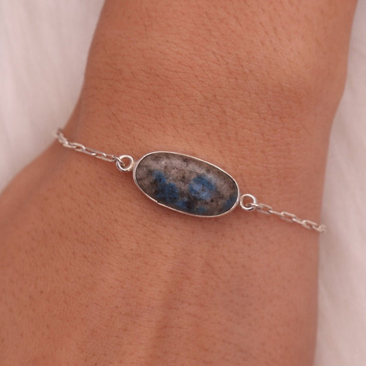 K2 Jasper Sterling Silver Bracelet