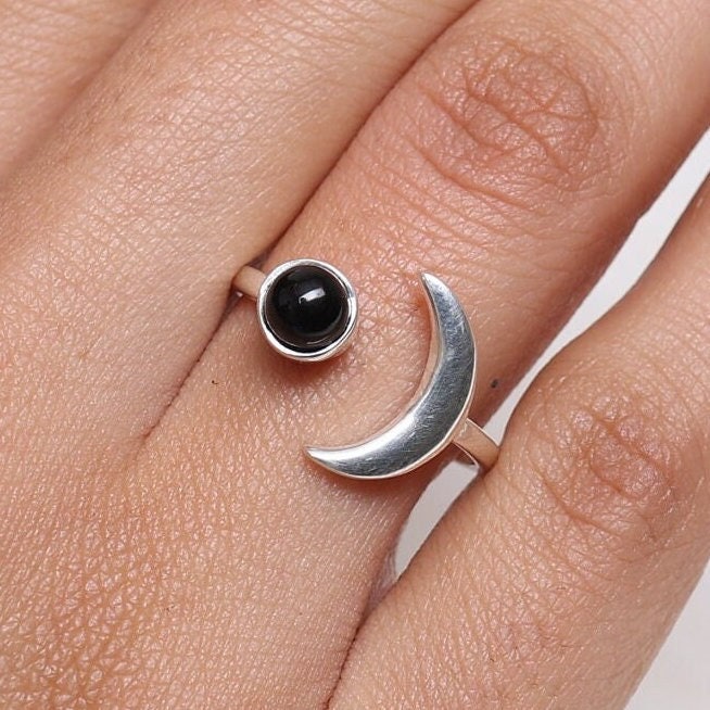 Black Onyx 925 Sterling Silver Ring