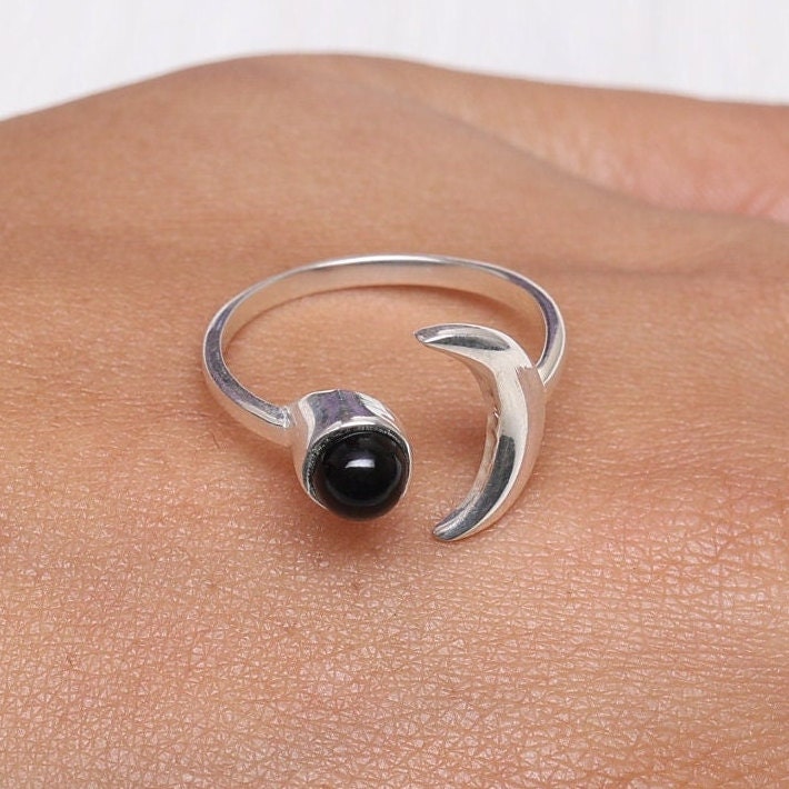 Black Onyx 925 Sterling Silver Ring