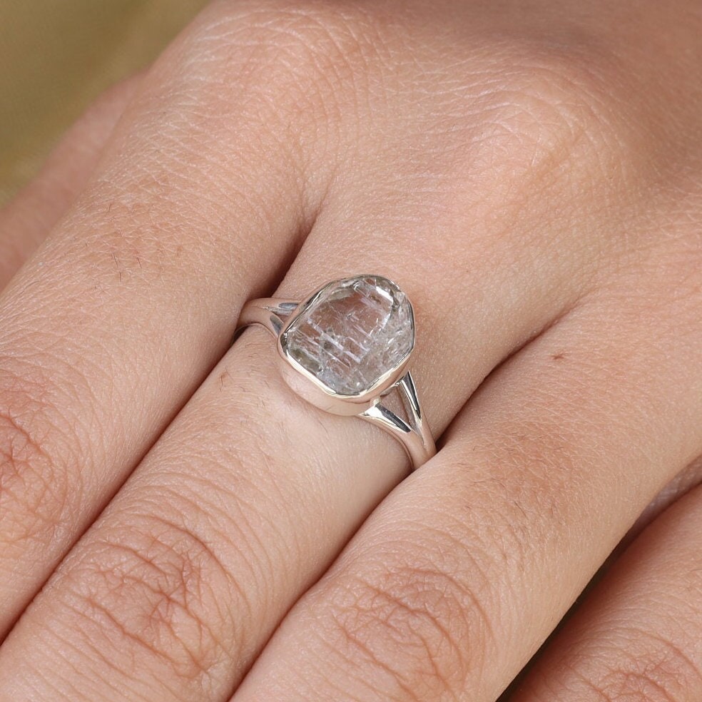 Herkimer Diamond Sterling Silver Ring