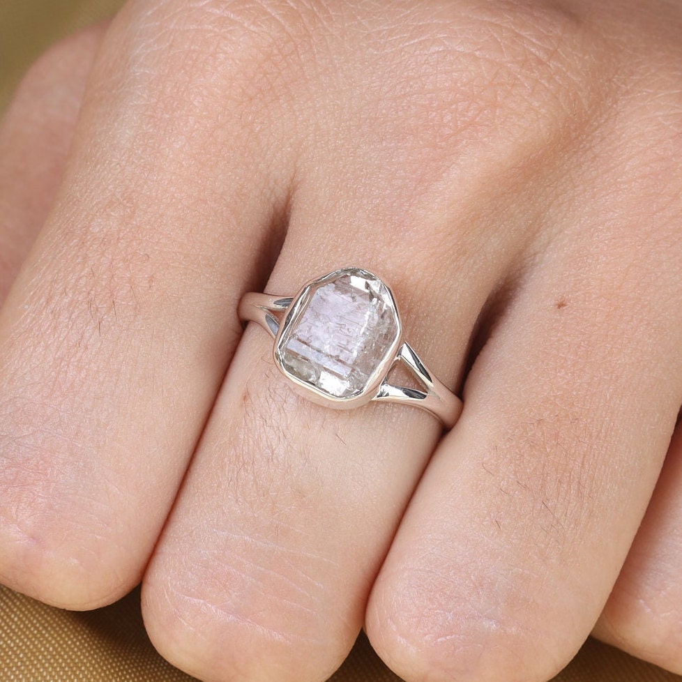 Herkimer Diamond Sterling Silver Ring