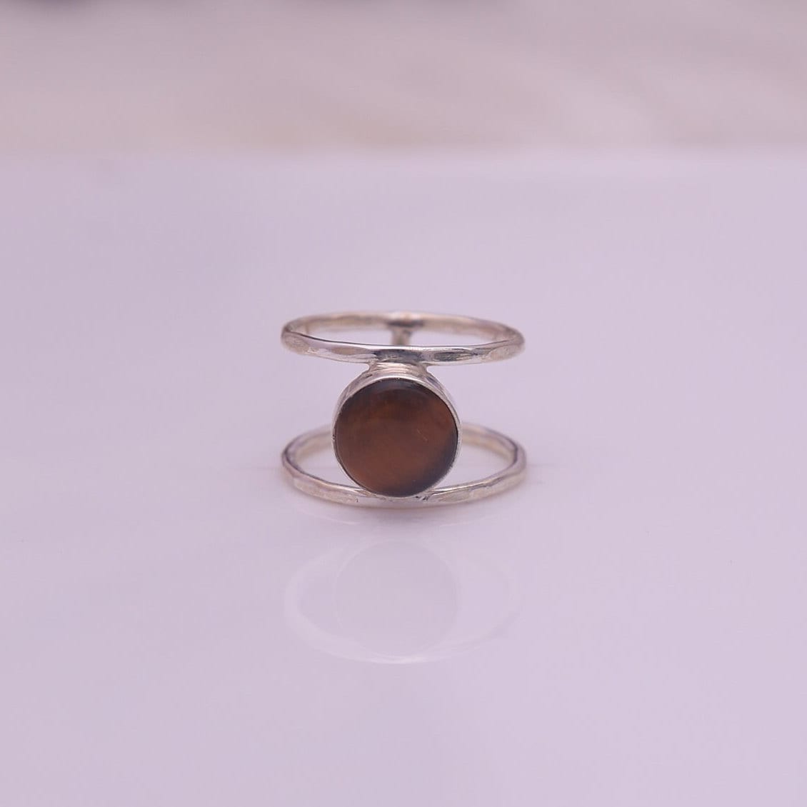 Tiger Eye Sterling Silver Ring