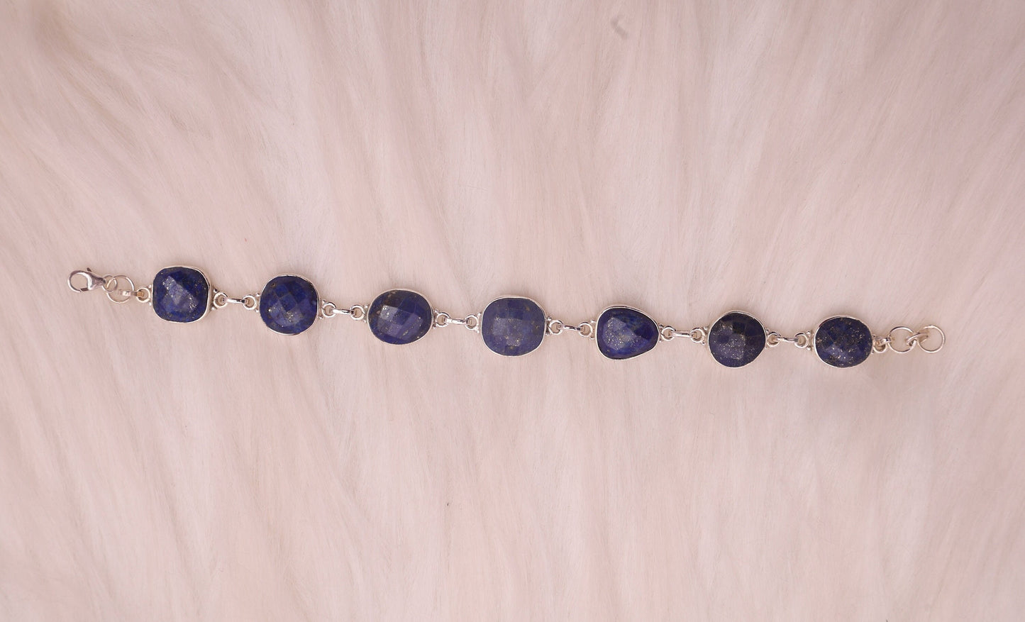 Lapis Lazuli Sterling Silver Bracelet