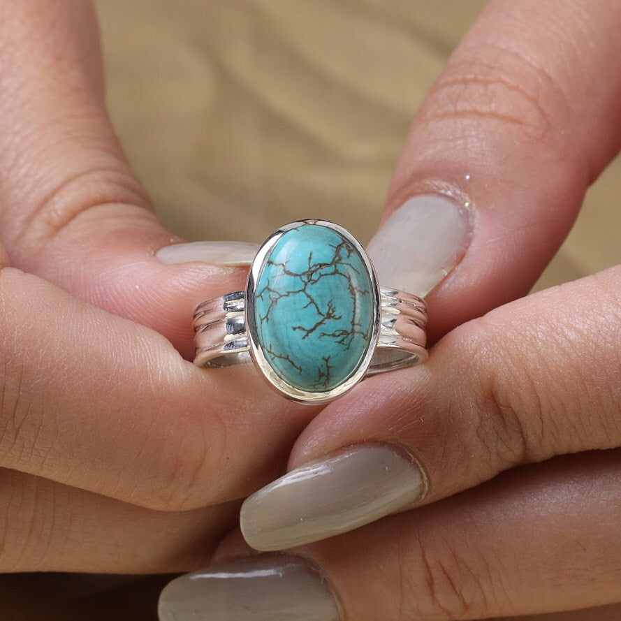 Turquoise Sterling Silver Ring