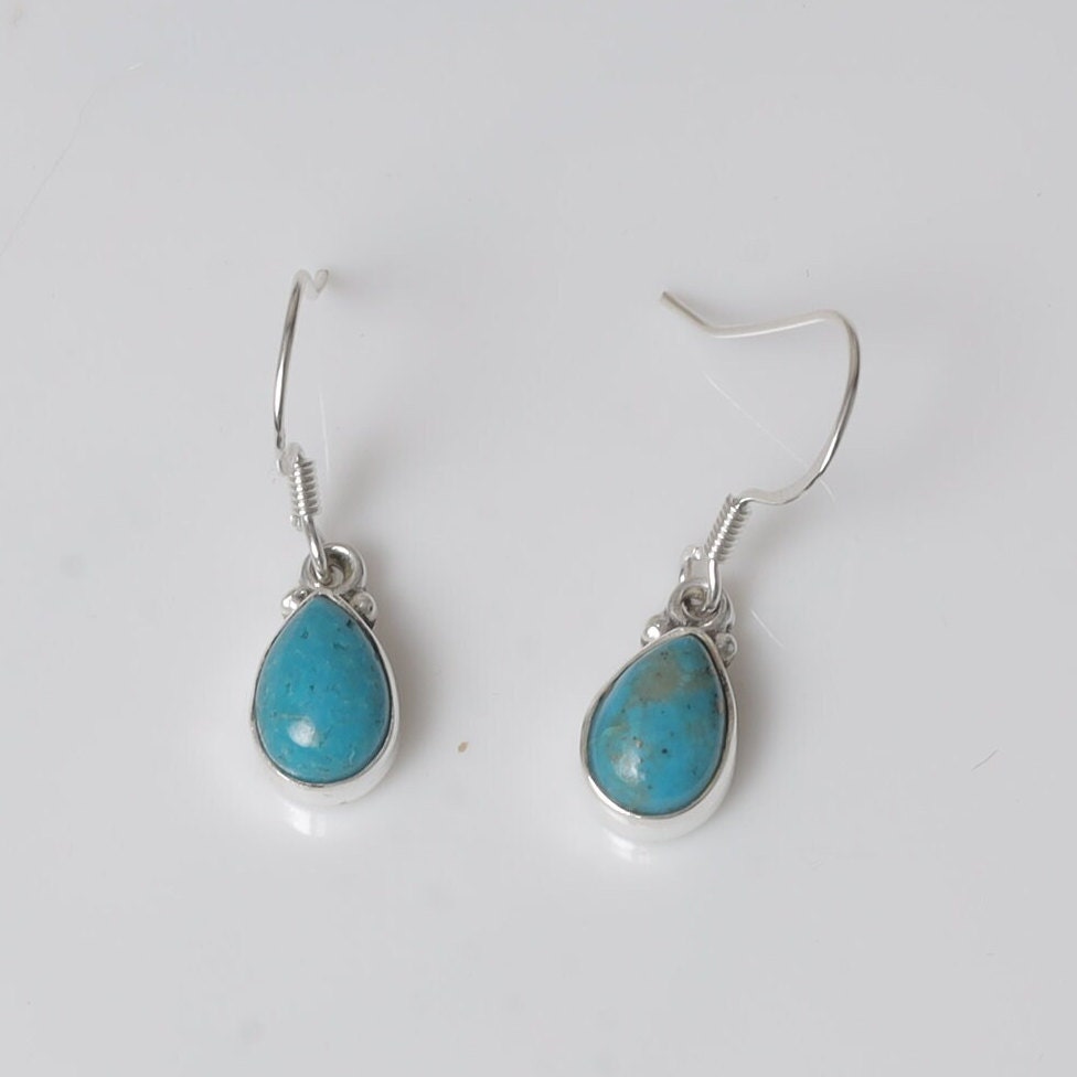 Arizona Turquoise Sterling Silver Earrings