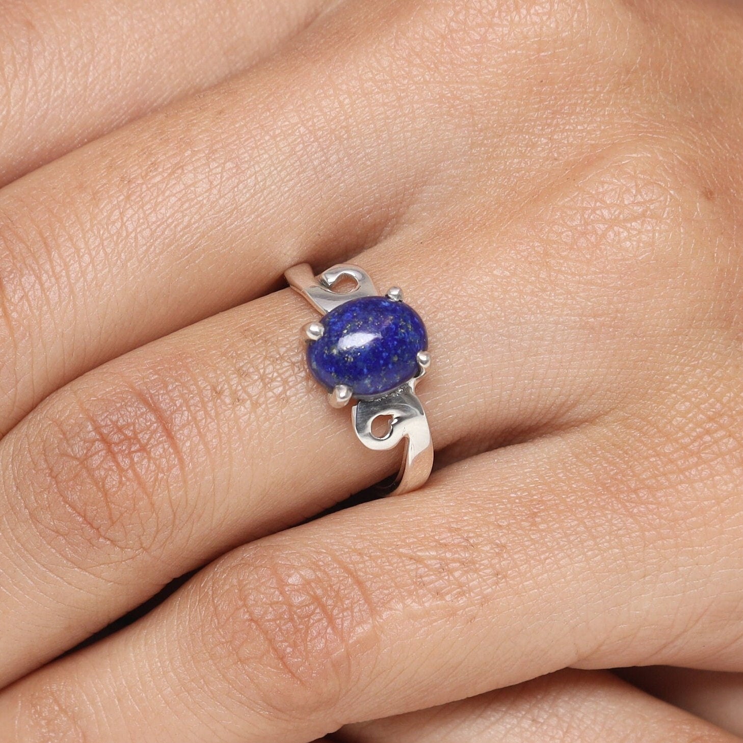 Lapis Lazuli Sterling Silver Ring