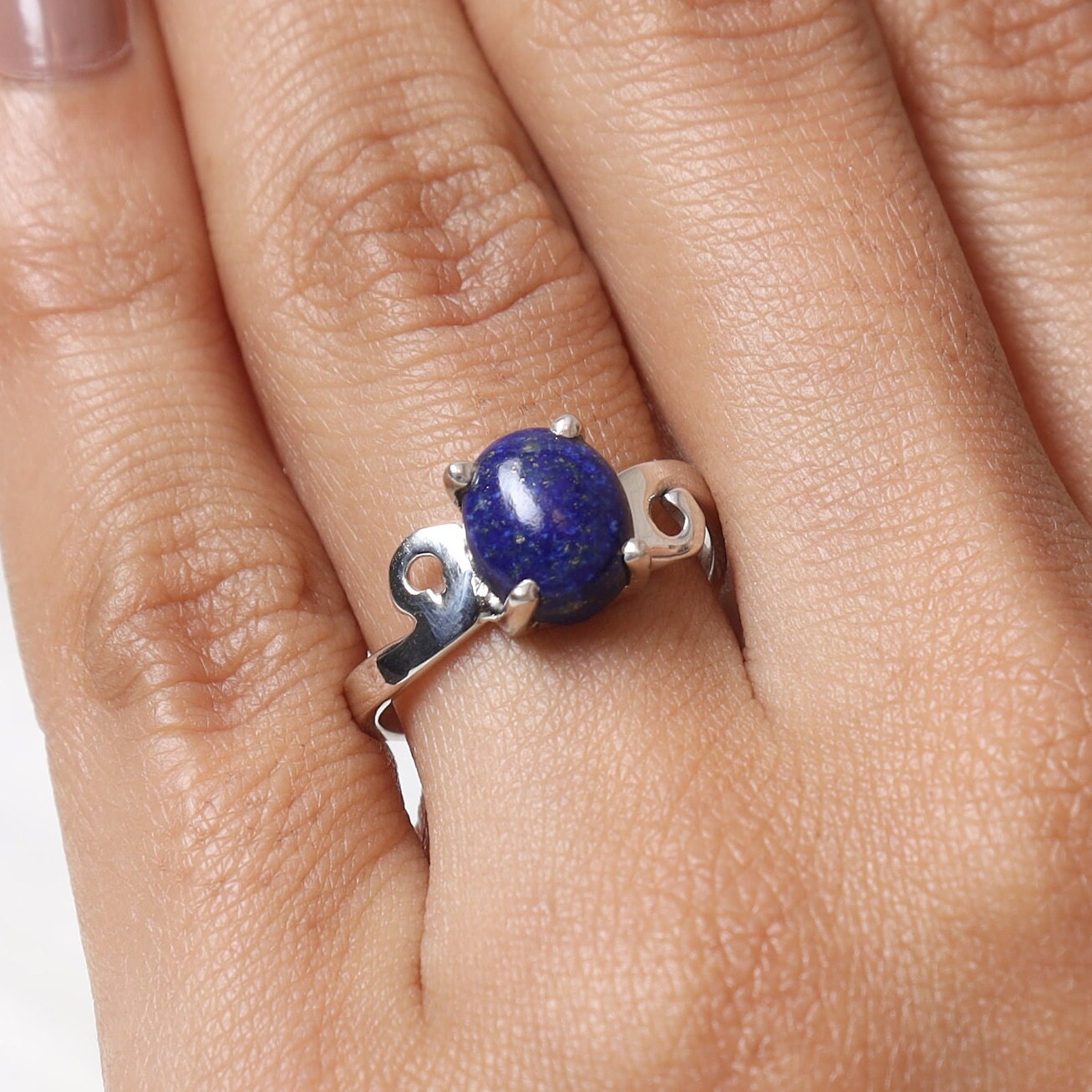 Lapis Lazuli Sterling Silver Ring