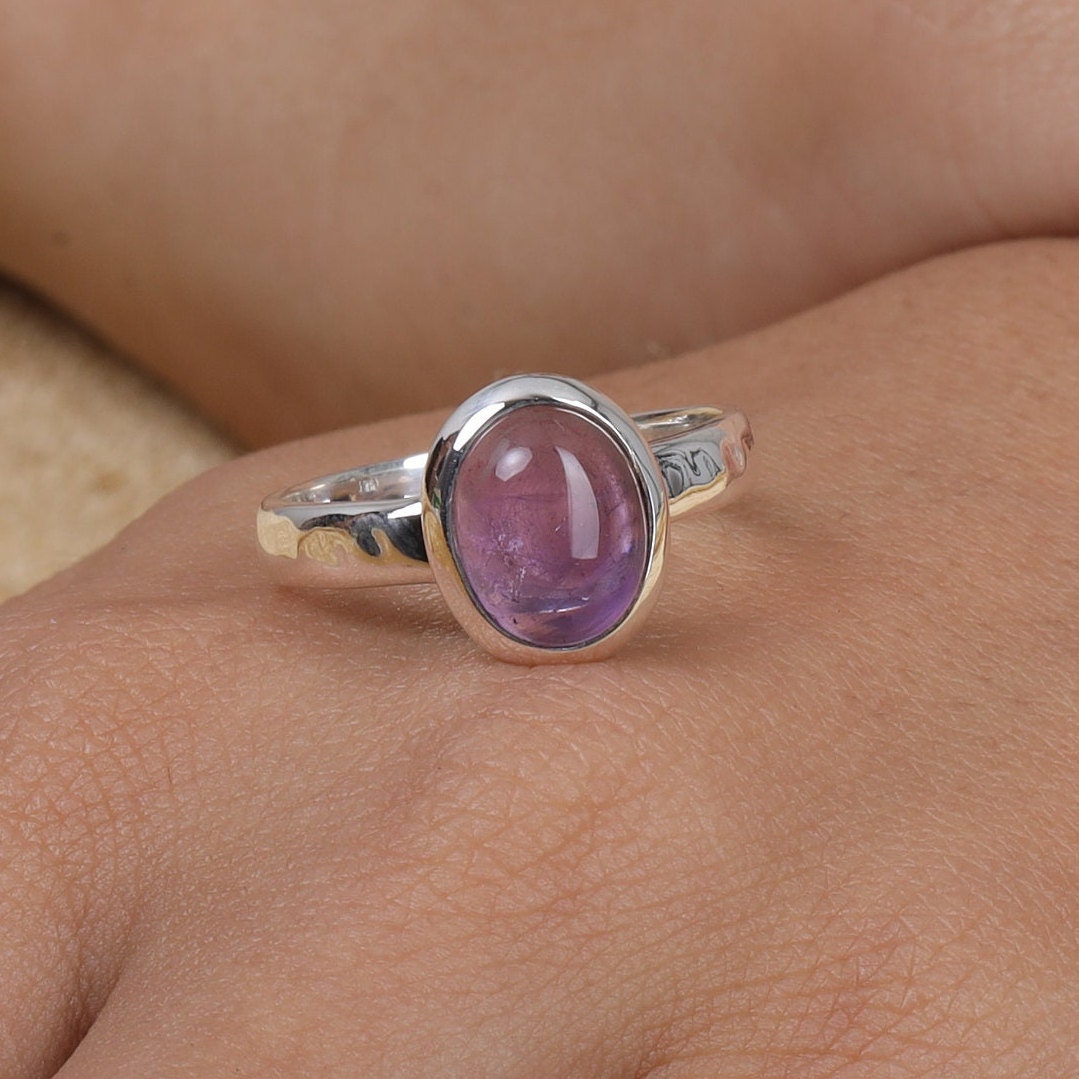 Amethyst 925 Sterling Silver Ring