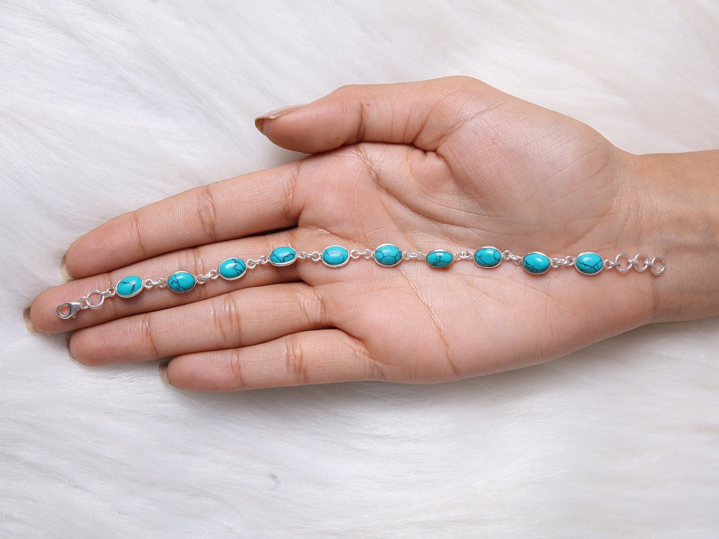 Turquoise Sterling Silver Bracelet