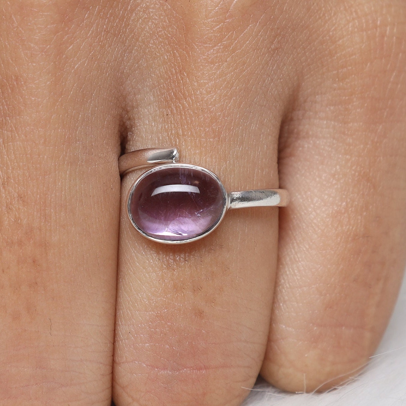 Amethyst Sterling Silver Ring