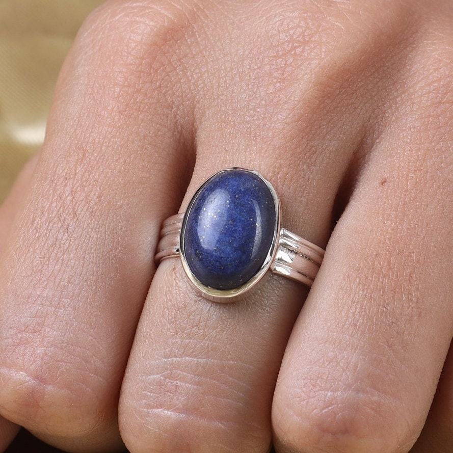 Lapis Lazuli Sterling Silver Ring