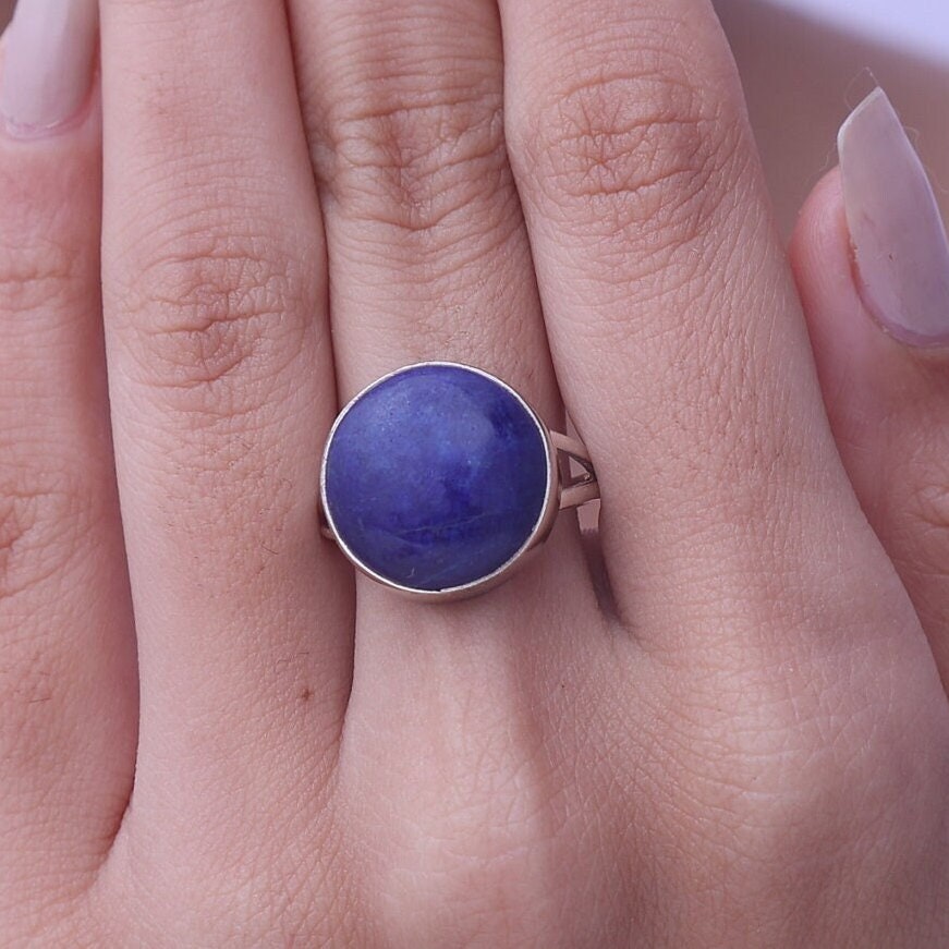 Lapis Lazuli Sterling Silver Ring