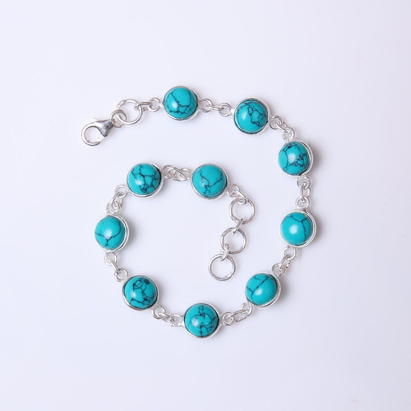 Turquoise Sterling Silver Bracelet