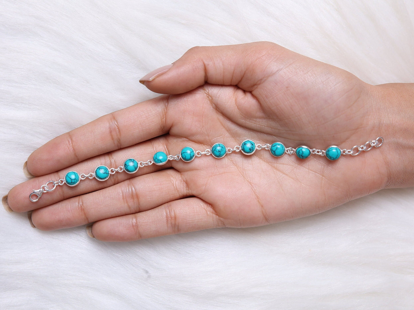 Turquoise Sterling Silver Bracelet